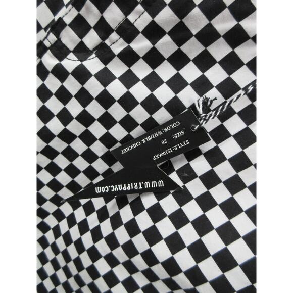 NWT Tripp NYC Daang Goodman Plus Size 28 Checkerboard Skinny Pants HOT TOPIC - Picture 3 of 16